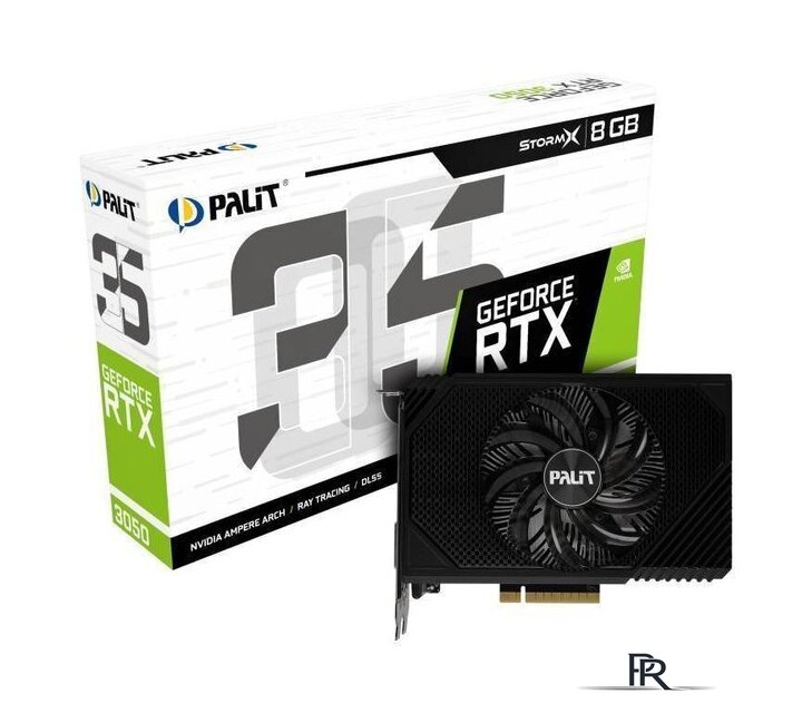 Видеокарта Palit GeForce RTX 3050 StormX NE63050018P1-1070F - Изображение №4 — Интернет-магазин ПроЗаказ