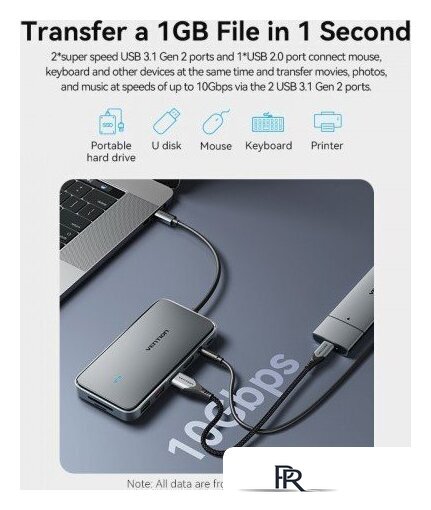 Док-станция Vention TPYBB - Изображение №6 — Интернет-магазин ПроЗаказ