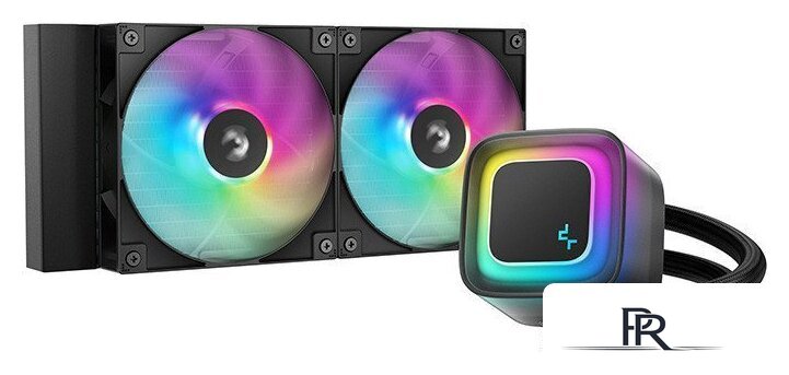 Система жидкостного охлаждения для процессора DeepCool LE240 V2 R-LE240-BKAMMC-G-2 - Изображение №1 — Интернет-магазин ПроЗаказ