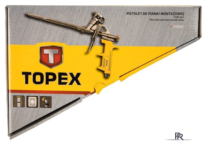 Пистолет для монтажной пены TOPEX 21B501 - Изображение №4 — Интернет-магазин ПроЗаказ
