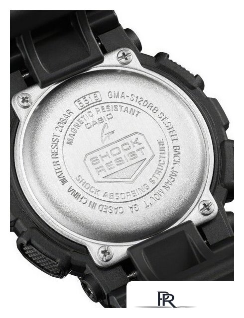 Наручные часы Casio GMA-S120RB-1A - Изображение №3 — Интернет-магазин ПроЗаказ
