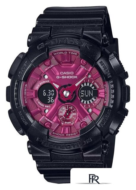 Наручные часы Casio GMA-S120RB-1A - Изображение №1 — Интернет-магазин ПроЗаказ