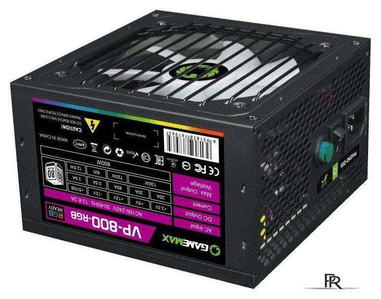 Блок питания GameMax VP-800-RGB - Изображение №2 — Интернет-магазин ПроЗаказ