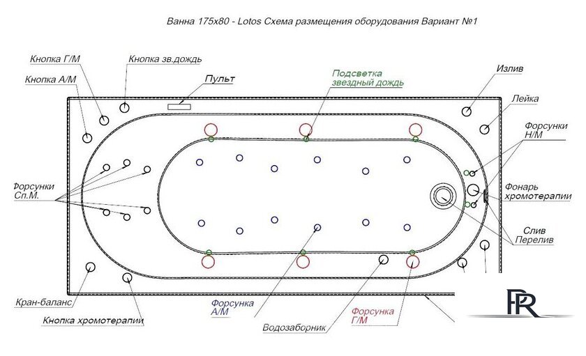 Ванна Aquanet Lotos 175x80 - Изображение №16 — Интернет-магазин ПроЗаказ