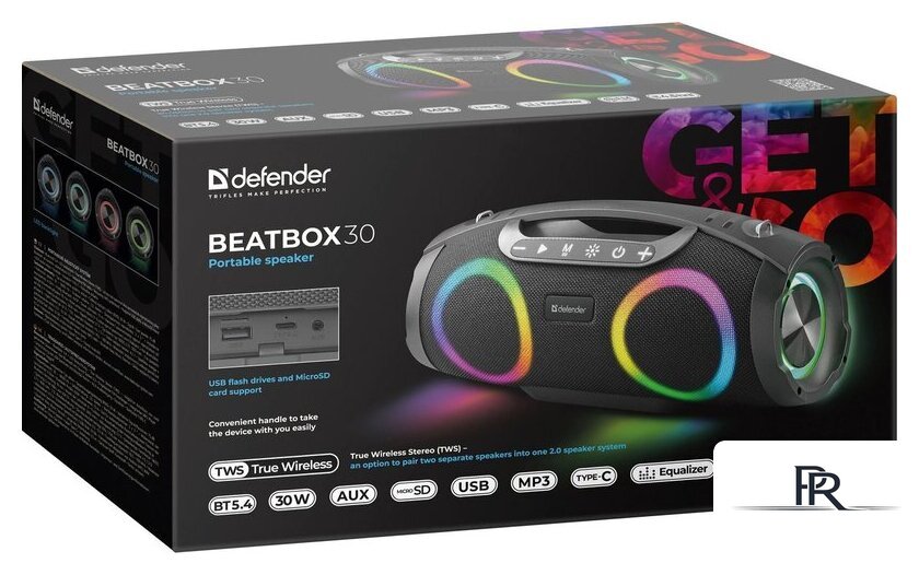 Беспроводная колонка Defender Beatbox 30 - Изображение №11 — Интернет-магазин ПроЗаказ