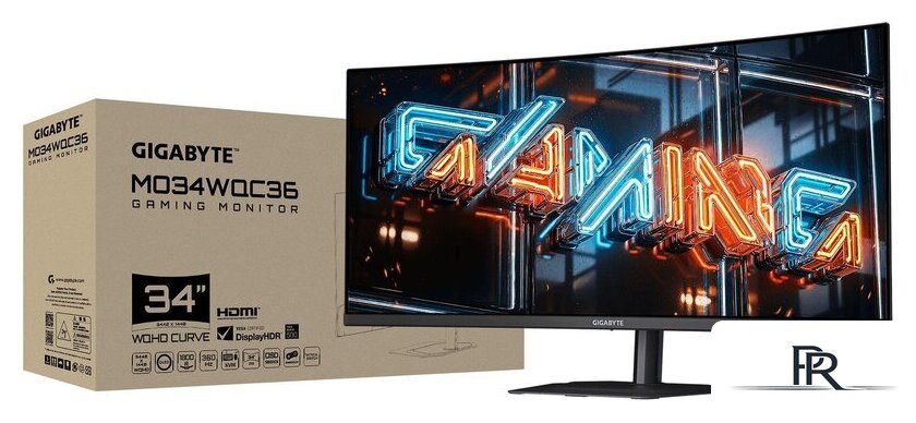 Игровой монитор Gigabyte MO34WQC36 - Изображение №9 — Интернет-магазин ПроЗаказ