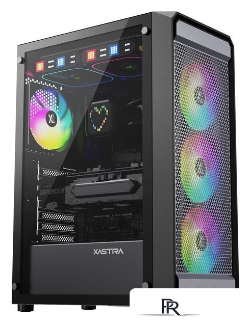 Корпус XASTRA A403 4ARGB (черный) - Изображение №1 — Интернет-магазин ПроЗаказ