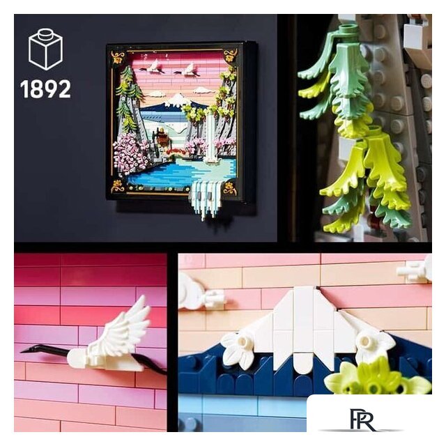 Конструктор LEGO Art 31218 Японский пейзаж с сакурой - Изображение №9 — Интернет-магазин ПроЗаказ