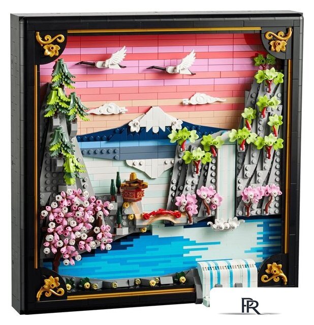 Конструктор LEGO Art 31218 Японский пейзаж с сакурой - Изображение №2 — Интернет-магазин ПроЗаказ