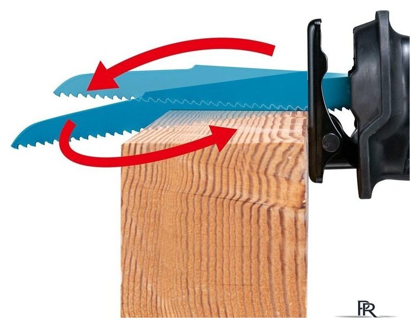 Сабельная пила Makita JR002GZ (без АКБ) - Изображение №5 — Интернет-магазин ПроЗаказ