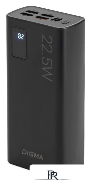 Внешний аккумулятор Digma DGPF30A 30000mAh (черный) - Изображение №1 — Интернет-магазин ПроЗаказ