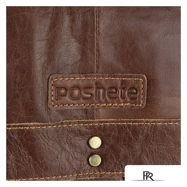Сумка через плечо Poshete 253-1311-1-DBW (коричневый) - Изображение №15 — Интернет-магазин ПроЗаказ