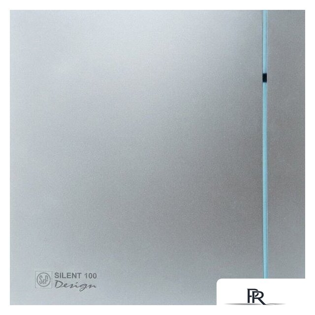 Осевой вентилятор Soler&Palau Silent-100 CHZ Silver Design - 3C 5210603600 - Изображение №1 — Интернет-магазин ПроЗаказ