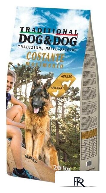 Сухой корм для собак Dog&Dog Adult Traditional Costante Movimento 20 кг - Изображение №1 — Интернет-магазин ПроЗаказ