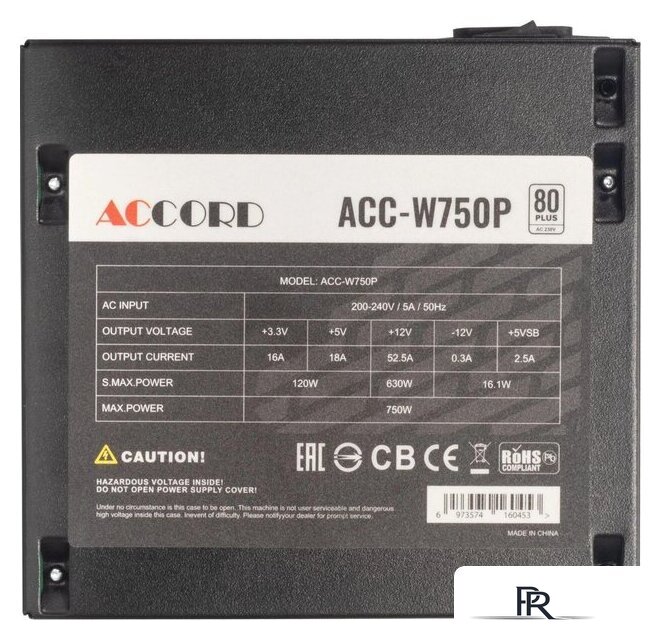 Блок питания Accord ACC-W750P - Изображение №4 — Интернет-магазин ПроЗаказ