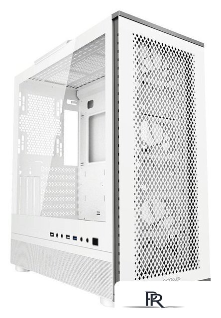 Корпус PCCooler ME200 Mesh (белый) - Изображение №1 — Интернет-магазин ПроЗаказ
