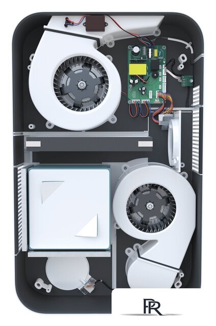 Проветриватель с рекуперацией Funai Fuji ERW-150X.P (Wi-Fi / Pearl White) - Изображение №3 — Интернет-магазин ПроЗаказ