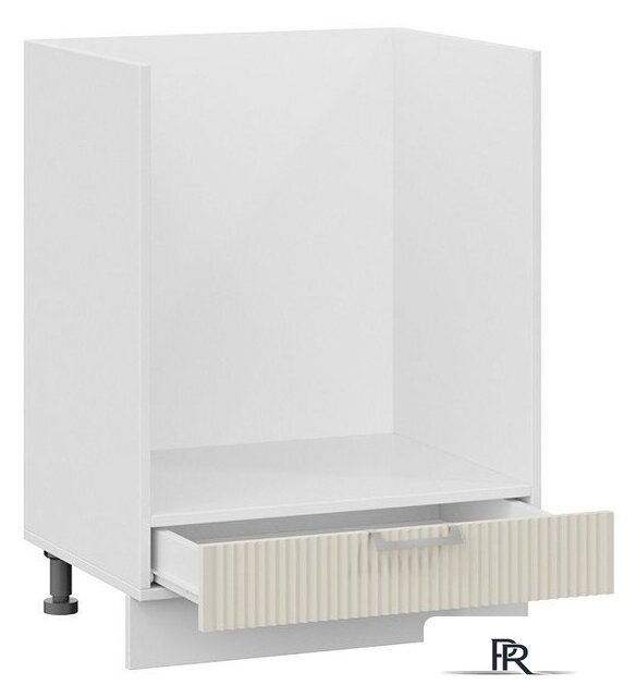 Шкаф напольный Трия Кимберли 1Н6Б (белый/крем) - Изображение №2 — Интернет-магазин ПроЗаказ