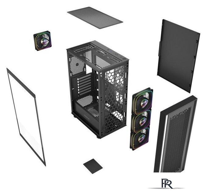 Корпус Powercase ByteFlow V2 CBFB-A4-V2 - Изображение №8 — Интернет-магазин ПроЗаказ