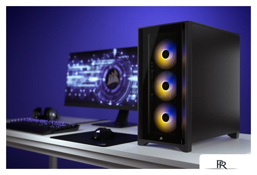 Корпус Corsair iCUE 4000X RGB CC-9011204-WW - Изображение №15 — Интернет-магазин ПроЗаказ