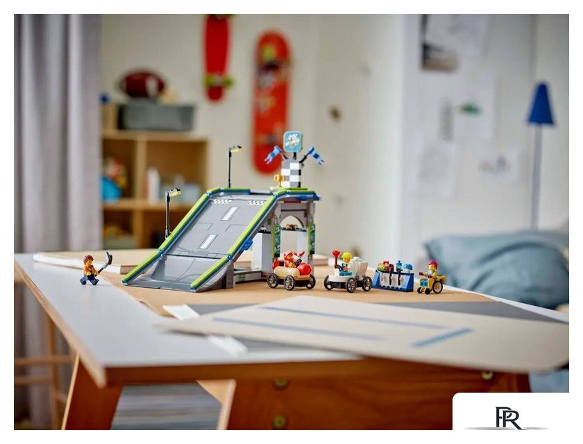 Конструктор LEGO City Без ограничений: трасса с рампами для гоночных авто 60460 - Изображение №11 — Интернет-магазин ПроЗаказ