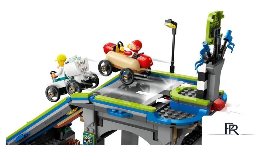 Конструктор LEGO City Без ограничений: трасса с рампами для гоночных авто 60460 - Изображение №7 — Интернет-магазин ПроЗаказ
