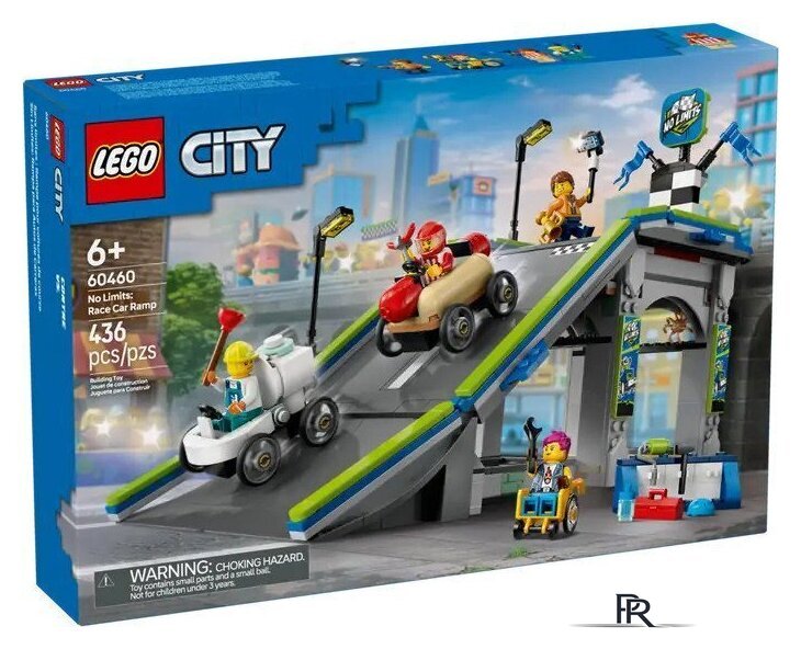 Конструктор LEGO City Без ограничений: трасса с рампами для гоночных авто 60460 - Изображение №1 — Интернет-магазин ПроЗаказ