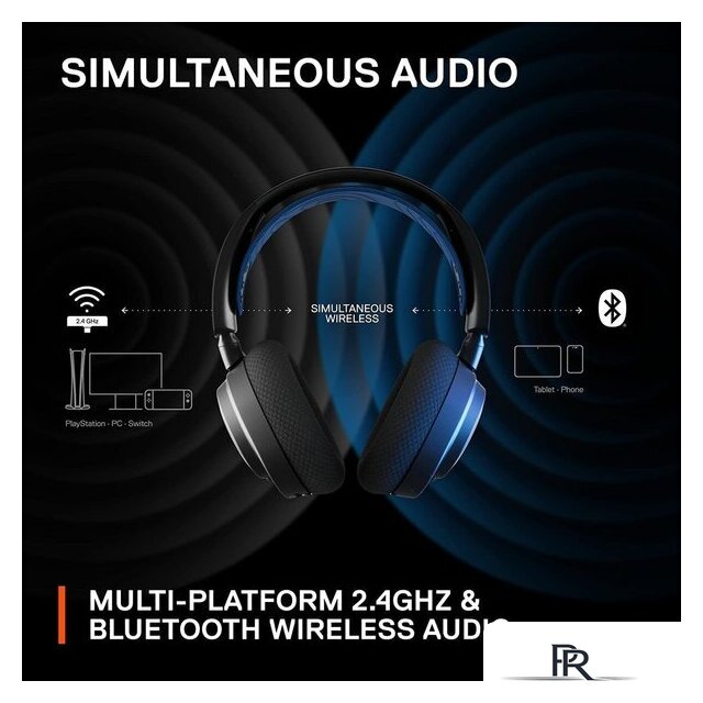Наушники SteelSeries Arctis Nova 7 Wireless - Изображение №8 — Интернет-магазин ПроЗаказ