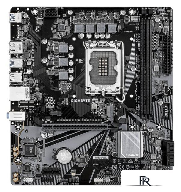 Материнская плата Gigabyte B760M H V2 - Изображение №1 — Интернет-магазин ПроЗаказ