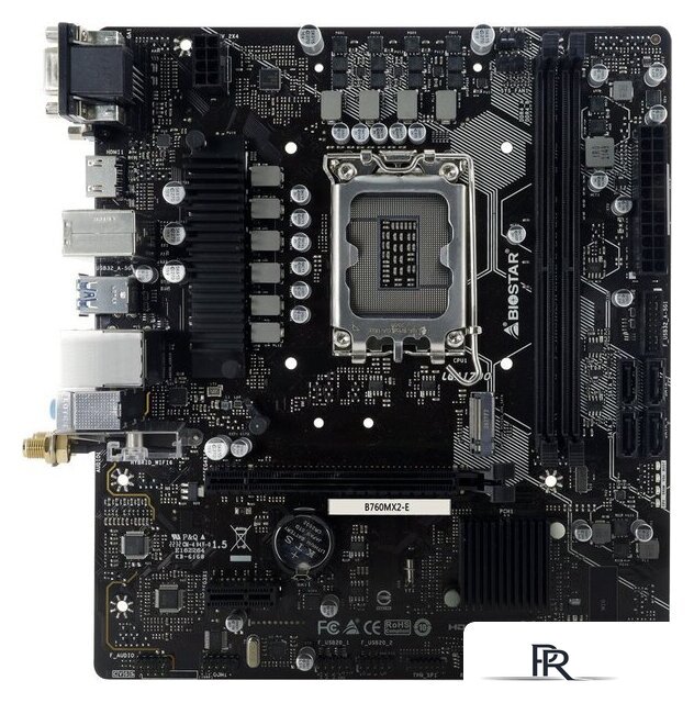 Материнская плата BIOSTAR B760MX2-E Ver. 6.1 - Изображение №1 — Интернет-магазин ПроЗаказ