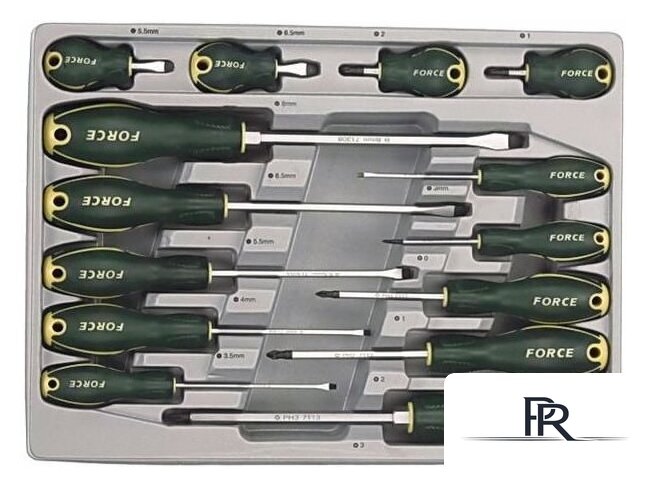 Набор отверток Force 2142 (14 предметов) - Изображение №2 — Интернет-магазин ПроЗаказ