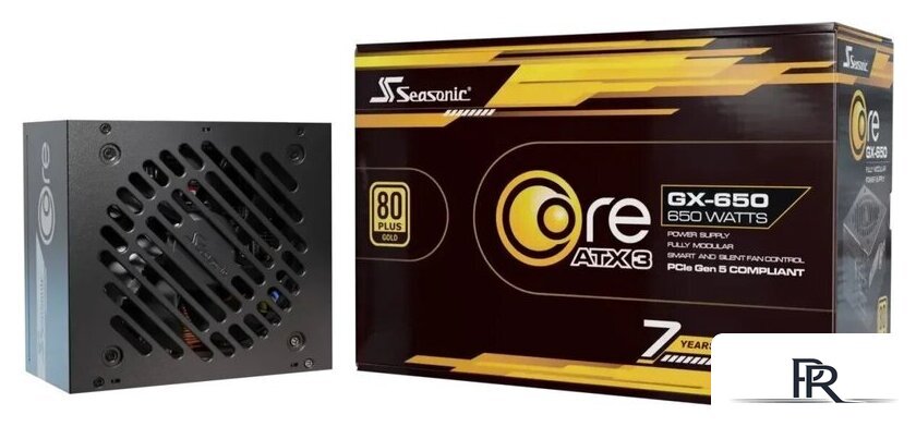 Блок питания Seasonic Core GX-650 ATX 3.1 2024 SRP-CGX651-A5A32SF - Изображение №10 — Интернет-магазин ПроЗаказ