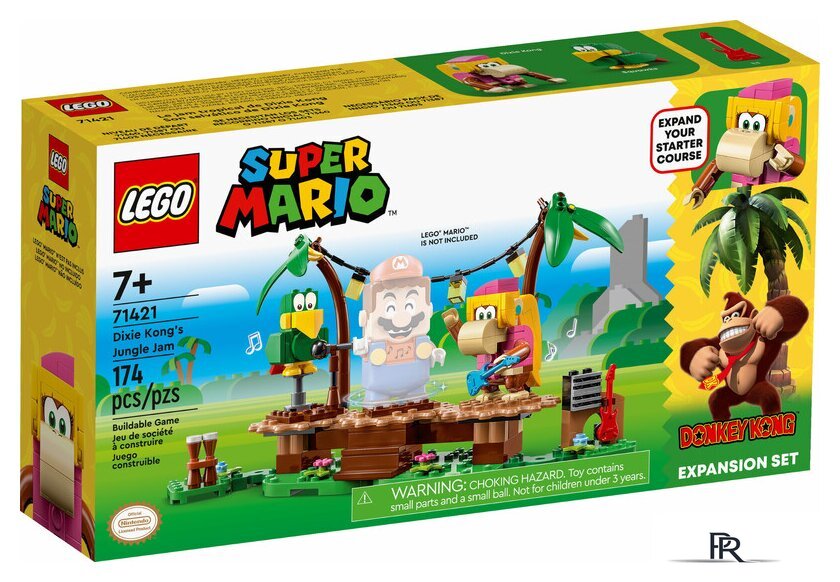 Конструктор LEGO Super Mario 71421 Дополнительный набор: Дикси Конг в джунглях - Изображение №1 — Интернет-магазин ПроЗаказ