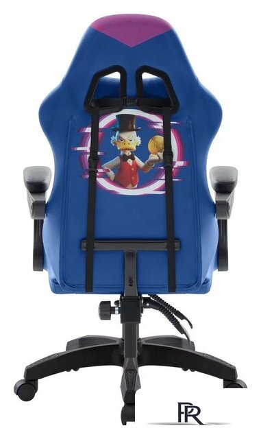 Игровое (геймерское) кресло Defender Legas (синий/фиолетовый) - Изображение №6 — Интернет-магазин ПроЗаказ