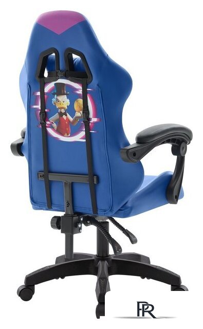 Игровое (геймерское) кресло Defender Legas (синий/фиолетовый) - Изображение №5 — Интернет-магазин ПроЗаказ