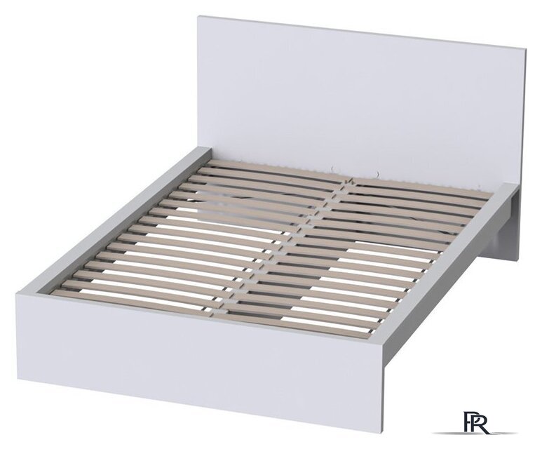 Кровать Mebelain Varma Sang 140 (белый) - Изображение №1 — Интернет-магазин ПроЗаказ