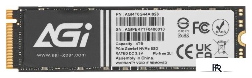 SSD AGI AI828 4TB AGI4T0G44AI828 - Изображение №2 — Интернет-магазин ПроЗаказ