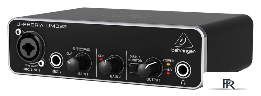 Аудиоинтерфейс Behringer U-Phoria UMC22 - Изображение №4 — Интернет-магазин ПроЗаказ