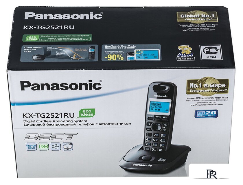 Радиотелефон Panasonic KX-TG2521RUT - Изображение №9 — Интернет-магазин ПроЗаказ