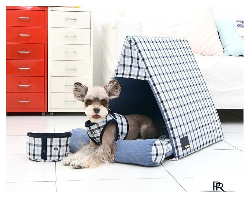 Домик Puppia Neil House PLSA-AU1618-NY-FR (синий) - Изображение №2 — Интернет-магазин ПроЗаказ