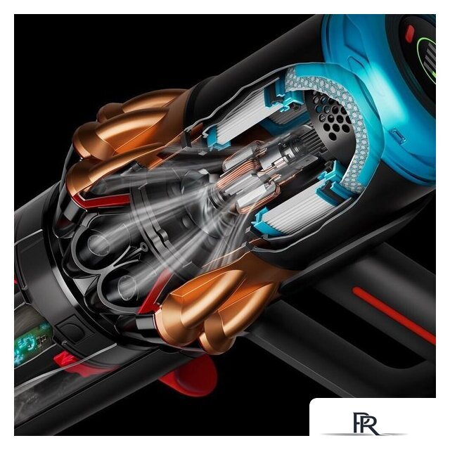 Пылесос Dyson V16 Piston Animal 495948-01 (матовый черный/медный) - Изображение №11 — Интернет-магазин ПроЗаказ