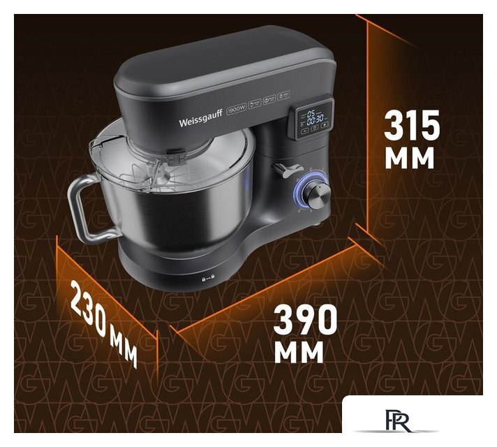 Планетарный миксер Weissgauff WSM 175 PDR Power Pro - Изображение №22 — Интернет-магазин ПроЗаказ