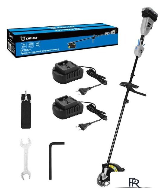 Триммер Deko DKTR40V PRO (с 2-мя АКБ) - Изображение №1 — Интернет-магазин ПроЗаказ