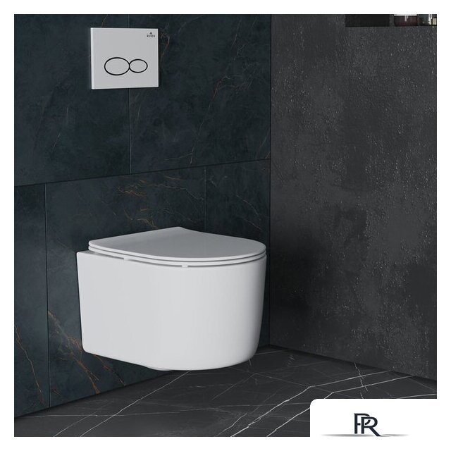 Унитаз подвесной Roxen Simple Compact 530120-01 Rimless Soft Close - Изображение №4 — Интернет-магазин ПроЗаказ