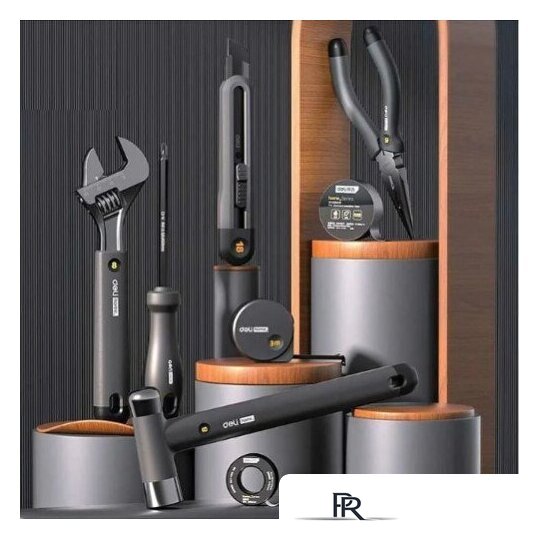 Набор домашнего мастера Deli EHT0008 (8 предметов) - Изображение №5 — Интернет-магазин ПроЗаказ