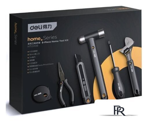 Набор домашнего мастера Deli EHT0008 (8 предметов) - Изображение №2 — Интернет-магазин ПроЗаказ