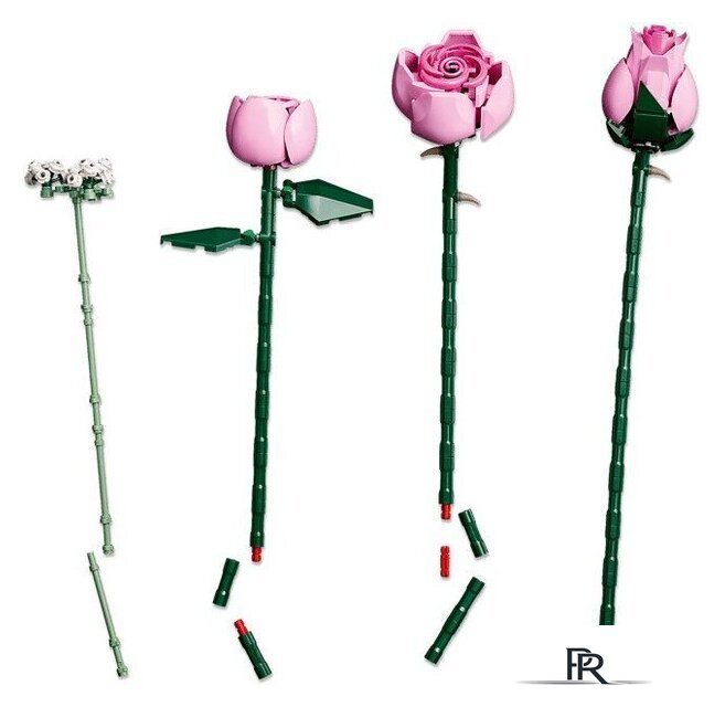Конструктор LEGO The Botanical Collection 10374 Букет розовых роз - Изображение №6 — Интернет-магазин ПроЗаказ