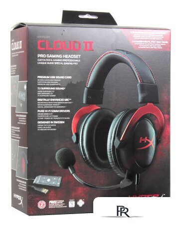 Наушники HyperX Cloud II (красный) - Изображение №5 — Интернет-магазин ПроЗаказ
