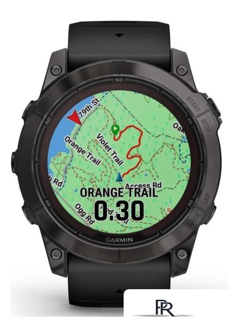 Умные часы Garmin Fenix 7X Pro Sapphire Solar (карбоново-серый титан/черный) - Изображение №7 — Интернет-магазин ПроЗаказ
