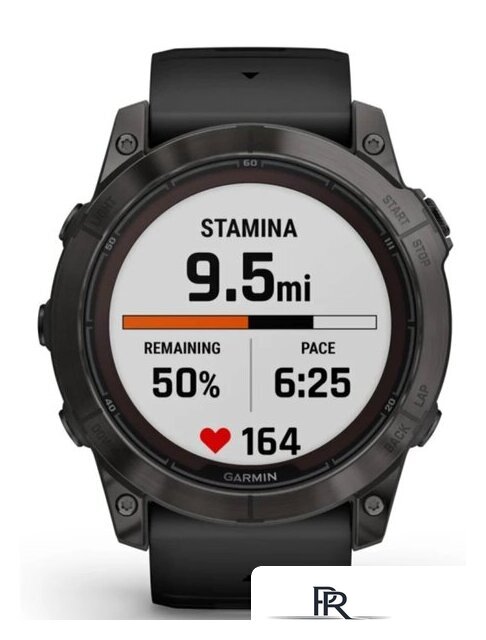 Умные часы Garmin Fenix 7X Pro Sapphire Solar (карбоново-серый титан/черный) - Изображение №9 — Интернет-магазин ПроЗаказ